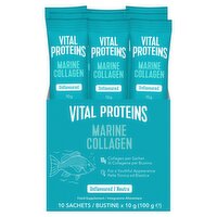 Vital Proteins Marine Collagen Unflavoured Powder 10 Sachets (10x10g)