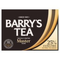 Barry's Tea Master Blend 80 +25% Extra Free Teabags 313g