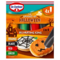 Dr. Oetker The Spooks of Halloween Decorating Icing 4 x 19g (76g)