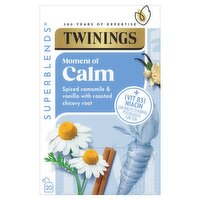Twinings Superblends Moment of Calm Spiced Camomile & Vanilla 20 Tea Bags 30g