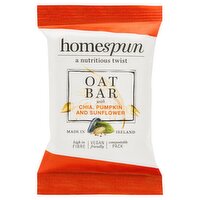 Homespun Oat Bar with Chia, Pumpkin and Sunflower 50g