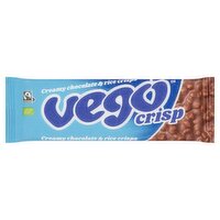 Vego Crisp Creamy Chocolate & Rice Crisps 40g