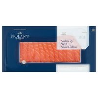 Nolan's Premium Sashimi Style Sliced Smoked Salmon 150g