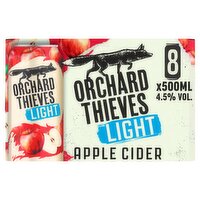 Orchard Thieves Light Apple Cider 8 x 500ml
