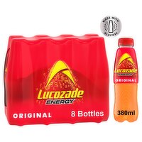 Lucozade Energy Drink Original 8 x 380ml Multipack