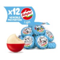 Mini Babybel Light Cheese Snacks 12 x 20g