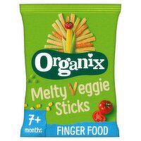 Organix Melty Veggie Sticks Organic Baby Puffs 15g 7 months+