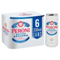 Peroni Nastro Azzurro 6 x 330ml