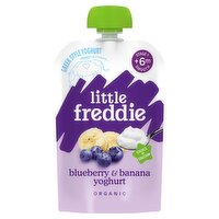 Little Freddie Organic Blueberry & Banana Yoghurt Stage 1 +6m Smooth 100g