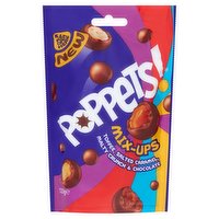 Poppets Mix-Ups Toffee, Salted Caramel, Malty Crunch & Chocolate 120g