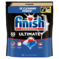 Finish Ultimate All In One Dishwasher Tablets Fresh - 55 Tabs