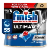 Finish Ultimate All In One Dishwasher Tablets Fresh - 55 Tabs
