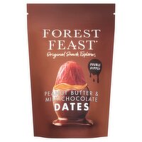 Forest Feast Peanut Butter & Milk Chocolate Dates 140g