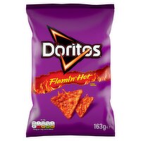Doritos Flamin' Hot Sharing Bag Crisps 163g