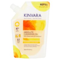Kinvara Absolute Cleansing Oil with Watermelon & Cedarwood 250ml