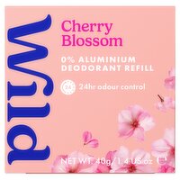 Wild Cherry Blossom Natural Deodorant Refill 40g