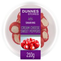 Dunnes Stores Sharing Cream Cheese Sweet Peppers 210g