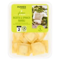 Dunnes Stores Gluten Free Ricotta & Spinach Ravioli 250g