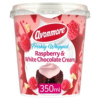 Avonmore Special Summer Edition Freshly Whipped Raspberry & White Chocolate Cream 350ml