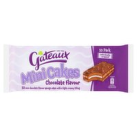 Gateaux Mini Cakes Chocolate Flavour 350g