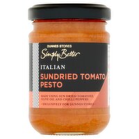 Dunnes Stores Simply Better Italian Sundried Tomato Pesto 130g