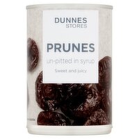 Dunnes Stores Prunes Un-Pitted in Syrup 400g