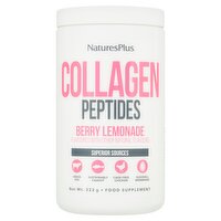 NaturesPlus Collagen Peptides Berry Lemonade 322g
