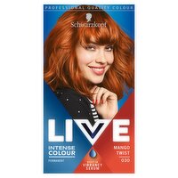 Schwarzkopf LIVE Intense Colour Mango Twist Permanent Hair Dye 030
