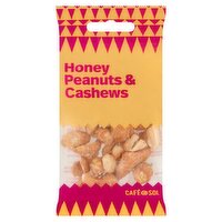 Café Sol Honey Peanuts & Cashews 25g