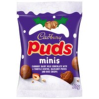 Cadbury Mini Puds Chocolate Bag with Hazelnuts 73 g