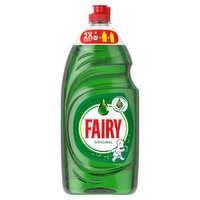 Fairy Original Washing Up Liquid Green with LiftAction 1015 ML