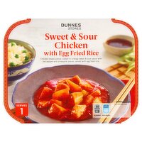 Dunnes Stores Sweet & Sour Chicken with Egg Fried Rice 400g