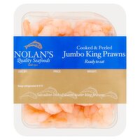 Nolan's Cooked & Peeled Jumbo King Prawns 150g
