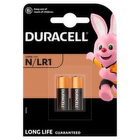 Duracell Specialty Alkaline N Battery, Pack of 2