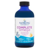 Nordic Naturals Complete Omega Fish Oil Supplement 237ml