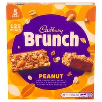 Cadbury Brunch Peanut Bars 5 x 28g (140g)