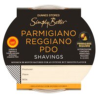 Dunnes Stores Simply Better Parmigiano Reggiano PDO Shavings 80g