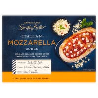 Dunnes Stores Simply Better Italian Mozzarella Cubes 250g