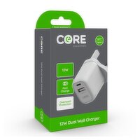 CORE Type-C/A 12W Dual Wall Charger