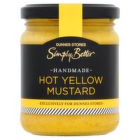 Dunnes Stores Simply Better Handmade Hot Yellow Mustard 210g