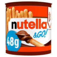 Nutella & Go!  Hazelnut Chocolate Spread and Breadsticks Snack Pot 48g