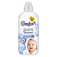 Comfort Fabric Conditioner Pure Dreams Cotton Fresh 30 washes (900 ml)