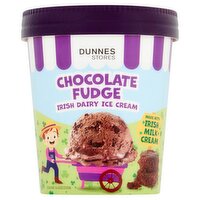 Dunnes Stores Chocolate Fudge Irish Dairy Ice Cream 500ml