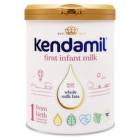 Kendamil First Infant Milk 1 From Birth Breastmilk Substitute 800g