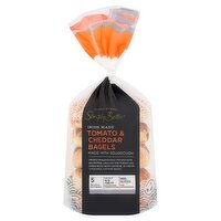 Dunnes Stores Simply Better Tomato & Cheddar Bagels 450g