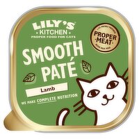 Lily’s Kitchen Smooth Lamb Paté Complete Adult Cat Food 85g