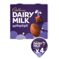 Cadbury Dairy Milk Mousse 4 x 45g (180g