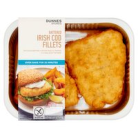 Dunnes Stores Battered Irish Cod Fillets 250g