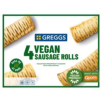 Greggs 4 Vegan Sausage Rolls 420g