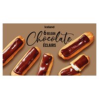 Iceland 6 Belgian Chcocolate Éclairs 160g